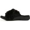 image:imageVionic womens Relax II Open Toe SlippersBlack Fabric 1