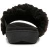 image:imageVionic womens Relax II Open Toe SlippersBlack Fabric 1
