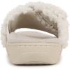 image:imageVionic womens Relax II Open Toe SlippersCream White Fabric
