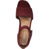 image:imageVionic womens Chardonnay Strappy SandalsCherry Jubilee Suede Leather